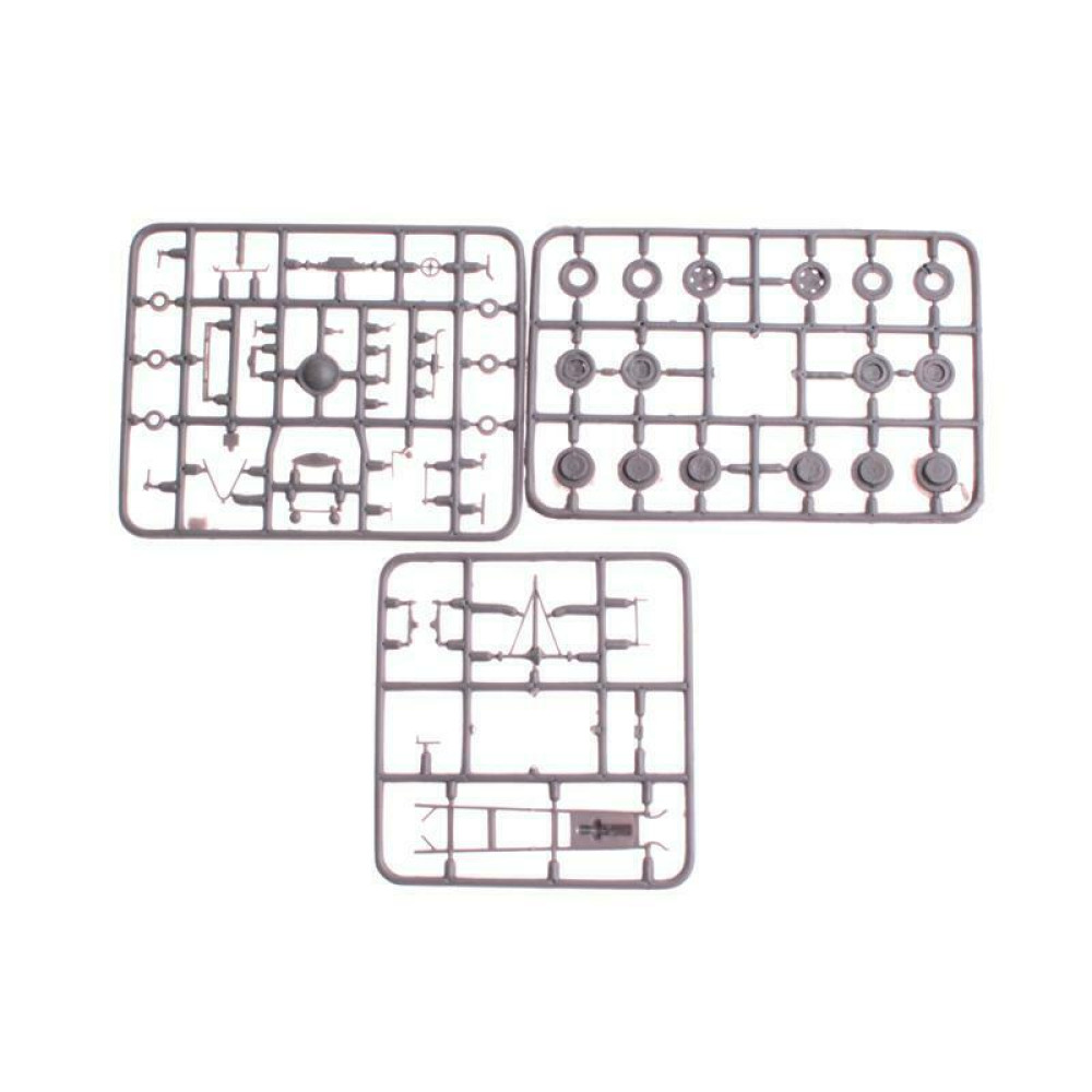 Military Wheels 7268 1/72 Tacam Selfpropelled Gun Plastic Model